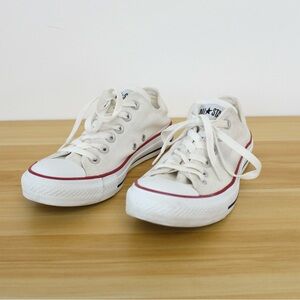 White Converse All Star